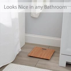 Bath Bliss Digital Glass Scale in Bamboo -Bathroom Accessories Sales bamboo bath bliss bathroom scales 10056 bamboo 4f 1000