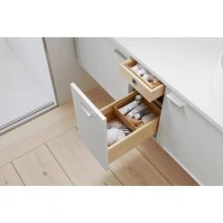 KOHLER Tailored Vanities General Storage Package in Bamboo Twill 15 KOHLER Tailored Vanities General Storage Package in Bamboo Twill -Bathroom Accessories Sales bamboo twill kohler makeup organizers k 99682 1ws 1d 1000