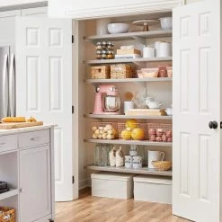 KOHLER Tailored Vanities General Storage Package in Bamboo Twill 20 KOHLER Tailored Vanities General Storage Package in Bamboo Twill -Bathroom Accessories Sales bamboo twill kohler makeup organizers k 99682 1ws 1f 1000