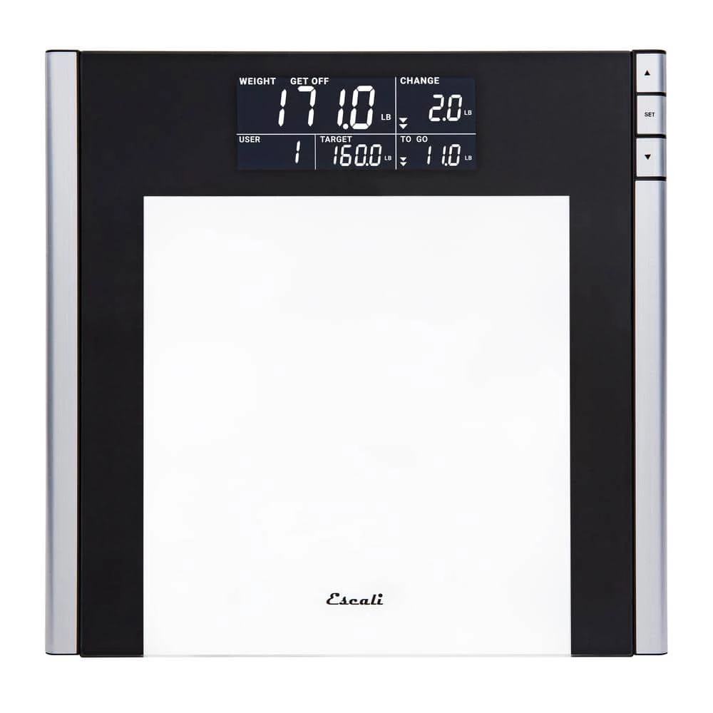 Escali Digital Track and Target Bathroom Scale 1 Escali Digital Track and Target Bathroom Scale