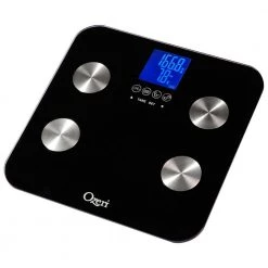 Unbranded Ozeri Touch Digital 440 lb. Total Body Bath Scale -Bathroom Accessories Sales black bathroom scales zb13 1f 1000