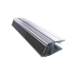 DreamLine 76 in. L Black Magnetic Strike Vinyl for 3/8 in. Glass Shower Door