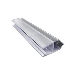 DreamLine 76 in. L Black Magnetic Strike Vinyl for 3/8 in. Glass Shower Door