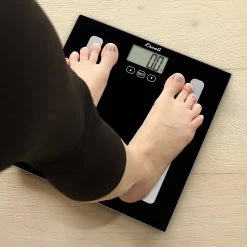 Escali Body Analyzing Digital Bathroom Scale -Bathroom Accessories Sales black escali bathroom scales bf180 4f 1000