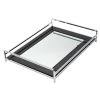 Home Details Vanity Tray with Black Mirror