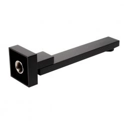 ALFI BRAND 10.25 in. Wall-Mount Bath Spout with Foldable Ability in Black Matte -Bathroom Accessories Sales black matte alfi brand bathtub accessories ab7701 bm fa 1000