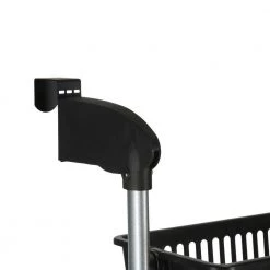 OIA 4-Basket Over the Door Storage Organizer Basket Hook in Black -Bathroom Accessories Sales black oia makeup organizers nh 17714w 1 fa 1000