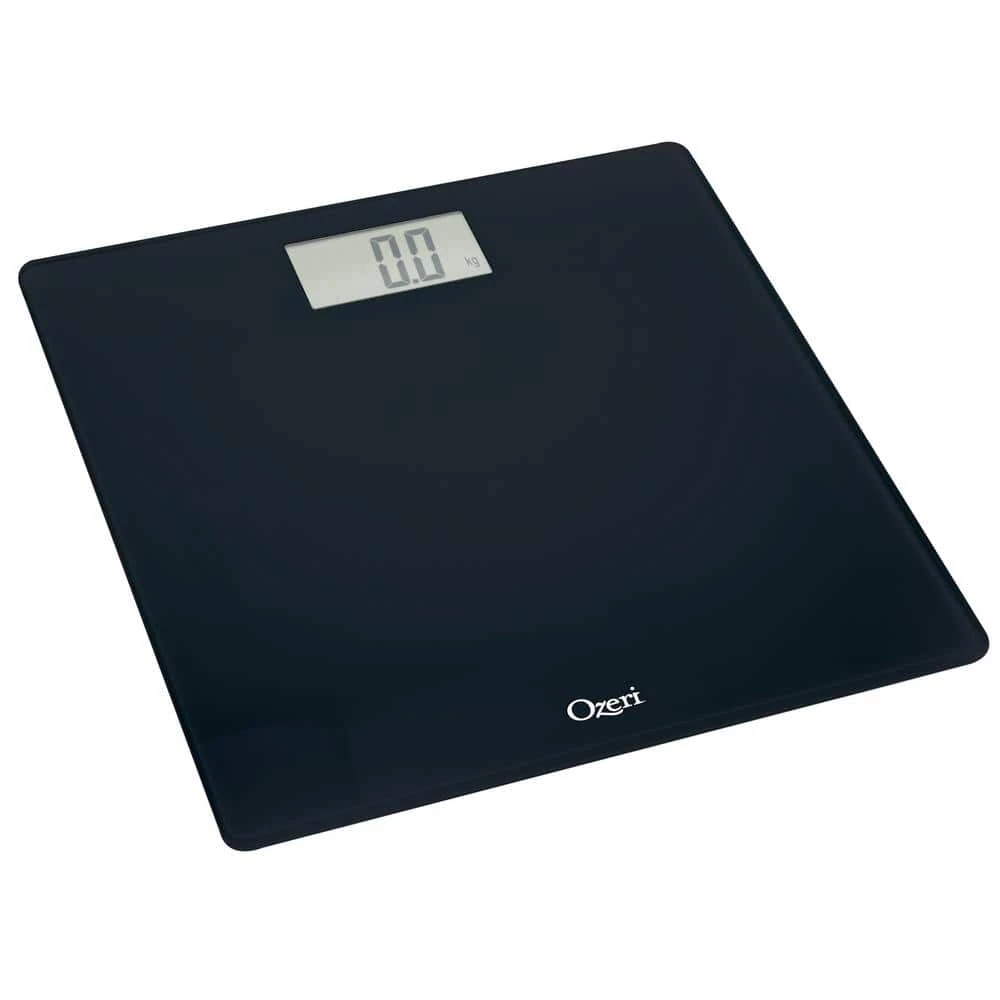 Ozeri Precision Digital Bath Scale in Tempered Glass with Step-on Activation in Black (400 lbs. Edition) 1 Ozeri Precision Digital Bath Scale in Tempered Glass with Step-on Activation in Black (400 lbs. Edition)