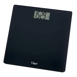 Ozeri Precision Bath Scale (440 lbs. / 200 kg) with 50 g Sensor (0.1 lbs / 0.05 kg) and Infant, Pet and Luggage Tare -Bathroom Accessories Sales black ozeri bathroom scales zb18 b2 76 1000