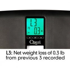 Ozeri WeightMaster II 440 lbs. Digital Bath Scale with BMI and Weight Change Detection -Bathroom Accessories Sales black ozeri bathroom scales zb20 44 1000