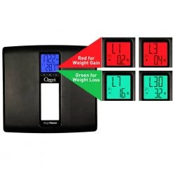 Ozeri WeightMaster II 440 lbs. Digital Bath Scale with BMI and Weight Change Detection -Bathroom Accessories Sales black ozeri bathroom scales zb20 4f 1000