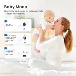 RENPHO Bluetooth Smart Body Scale with 13 metrics USB rechargeable, Black -Bathroom Accessories Sales black renpho bathroom scales pus es 28ml bk 4f 1000