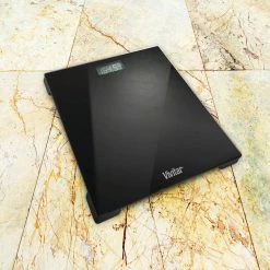 Vivitar BodyPro Digital Scale in Black -Bathroom Accessories Sales black vivitar bathroom scales 98597018m 31 1000