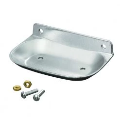 KOHLER Brockway Wall-Mount Soap Dish in Bright Chrome