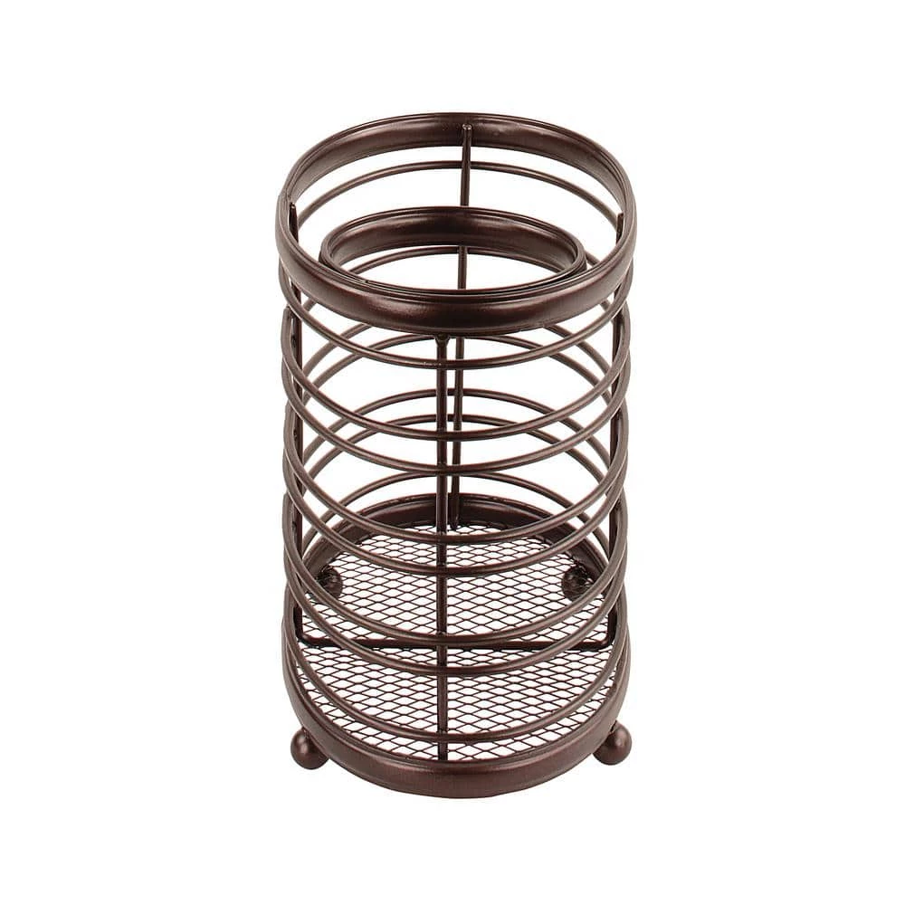 Spectrum Ashley 7.5 in. W Countertop Styling Caddy in Bronze 2 Spectrum Ashley 7.5 in. W Countertop Styling Caddy in Bronze - Image 2