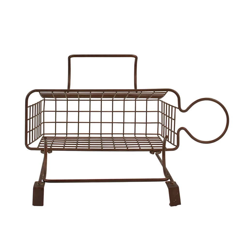 Spectrum Grid 14 in. W x 7.625 in. D x 14.5 in. H Over the Cabinet Wide Styling Center in Bronze 3 Spectrum Grid 14 in. W x 7.625 in. D x 14.5 in. H Over the Cabinet Wide Styling Center in Bronze - Image 3