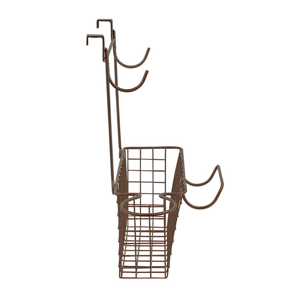 Spectrum Grid 14 in. W x 7.625 in. D x 14.5 in. H Over the Cabinet Wide Styling Center in Bronze 2 Spectrum Grid 14 in. W x 7.625 in. D x 14.5 in. H Over the Cabinet Wide Styling Center in Bronze - Image 2