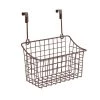 Spectrum Grid 10.125 in. W x 6.625 in. D x 11.25 in. H Over the Cabinet Medium Basket in Bronze