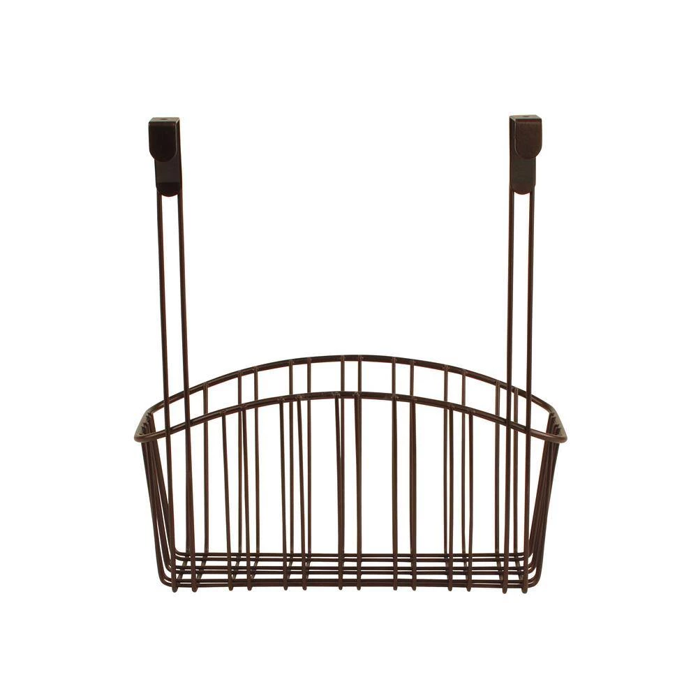 Spectrum Contempo 10.5 in. W x 6.375 in. D x 14 in. H Over the Cabinet Medium Basket in Bronze 6 Spectrum Contempo 10.5 in. W x 6.375 in. D x 14 in. H Over the Cabinet Medium Basket in Bronze - Image 6