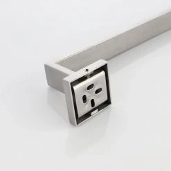 CASAINC 4-Piece Bath Accessory Set with Wall Mounted Bar Set in Brushed -Bathroom Accessories Sales brushed casainc bathroom accessory sets wf 3300a 1f 1000