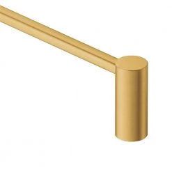 MOEN Align 24 in. Towel Bar in Brushed Gold