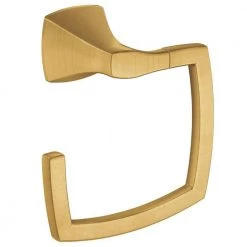 MOEN Voss Towel Ring in Brushed Gold