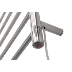 ANZZI Eve 8-Bar Stainless Steel Wall Mounted Electric Towel Warmer Rack in Brushed Nickel -Bathroom Accessories Sales brushed nickel anzzi towel warmers tw az012bn 44 1000