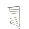 ANZZI Eve 8-Bar Stainless Steel Wall Mounted Electric Towel Warmer Rack in Brushed Nickel