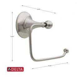 Delta Greenwich II 3-Piece Accessory Set in SpotShield Brushed Nickel 20 Delta Greenwich II 3-Piece Accessory Set in SpotShield Brushed Nickel -Bathroom Accessories Sales brushed nickel delta bathroom hardware sets gre63 bn 1f 1000