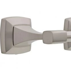 Delta Portwood 3-Piece Bath Hardware Set with 24 in. Towel Bar Toilet Paper Holder and Towel Ring in Brushed Nickel -Bathroom Accessories Sales brushed nickel delta bathroom hardware sets pwd63 bn r 77 1000