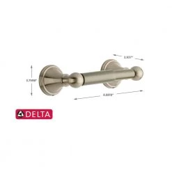Delta Crestfield Toilet Paper Holder in Brushed Nickel -Bathroom Accessories Sales brushed nickel delta toilet paper holders 138035 1f 1000