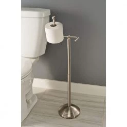 Delta Greenwich Telescoping Pivoting Free-Standing Toilet Paper Holder in SpotShield Brushed Nickel 19 Delta Greenwich Telescoping Pivoting Free-Standing Toilet Paper Holder in SpotShield Brushed Nickel -Bathroom Accessories Sales brushed nickel delta toilet paper holders 138293 bn1 4f 1000