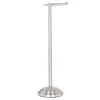 Delta Greenwich Telescoping Pivoting Free-Standing Toilet Paper Holder in SpotShield Brushed Nickel