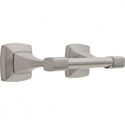 Delta Portwood Pivoting Toilet Paper Holder in SpotShield Brushed Nickel