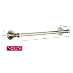 Delta Crestfield 18 in. Towel Bar in Brushed Nickel -Bathroom Accessories Sales brushed nickel delta towel bars 138029 1f 1000