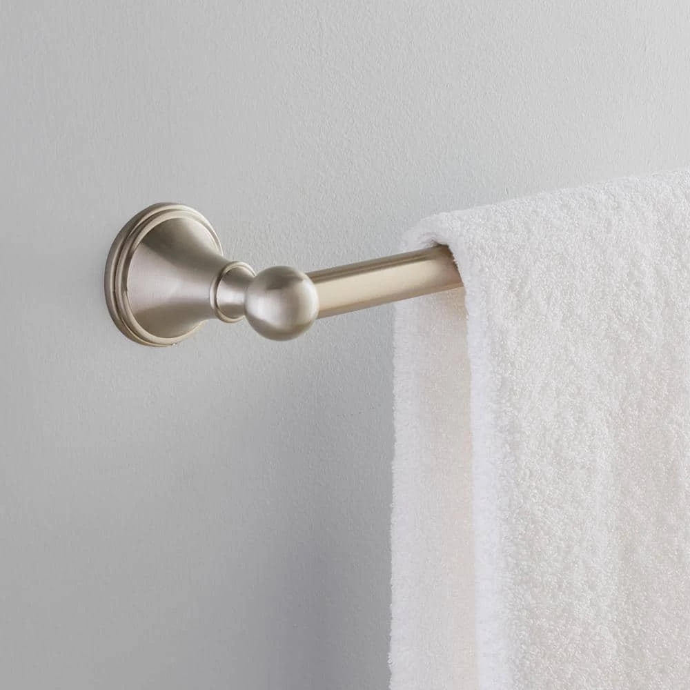 Delta Crestfield 24 in. Towel Bar in SpotShield Brushed Nickel 5 Delta Crestfield 24 in. Towel Bar in SpotShield Brushed Nickel - Image 5