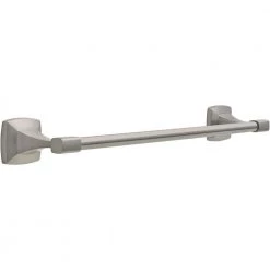 Delta Portwood 18 in. Towel Bar in SpotShield Brushed Nickel