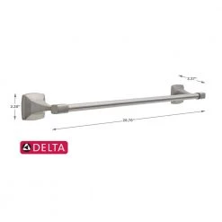 Delta Portwood 24 in. Towel Bar in SpotShield Brushed Nickel 11 Delta Portwood 24 in. Towel Bar in SpotShield Brushed Nickel -Bathroom Accessories Sales brushed nickel delta towel bars pwd24 bn 44 1000