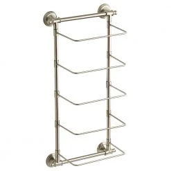 Delta 5-Bar Wall-Mounted Towel Rack in SpotShield Brushed Nickel