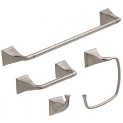 Delta Everly Towel Ring in Brushed Nickel -Bathroom Accessories Sales brushed nickel delta towel rings eve46 bn fa 1000