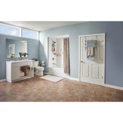 Franklin Brass Freestanding Toilet Paper Holder with Reserve, Brushed Nickel -Bathroom Accessories Sales brushed nickel franklin brass toilet paper holders 193150 sn 40 1000