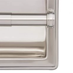 Franklin Brass Recessed Toilet Paper Holder with Beveled Edges in Brushed Nickel -Bathroom Accessories Sales brushed nickel franklin brass toilet paper holders 9097sn a0 1000