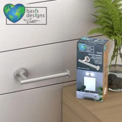 Gatco Level Toilet Paper Holder in Brushed Nickel -Bathroom Accessories Sales brushed nickel gatco toilet paper holders 5343 c3 1000