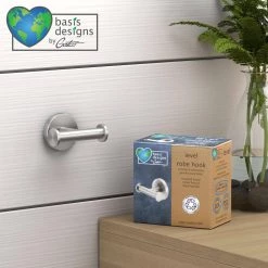 Gatco Level Robe Hook in Brushed Nickel -Bathroom Accessories Sales brushed nickel gatco towel hooks 5345 c3 1000