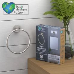 Gatco Level Towel Ring in Brushed Nickel -Bathroom Accessories Sales brushed nickel gatco towel rings 5342 c3 1000