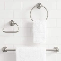 Glacier Bay Mandouri 3-Piece Bath Hardware Kit in Brushed Nickel 10 Glacier Bay Mandouri 3-Piece Bath Hardware Kit in Brushed Nickel -Bathroom Accessories Sales brushed nickel glacier bay bathroom hardware sets 262a 8804 40 1000