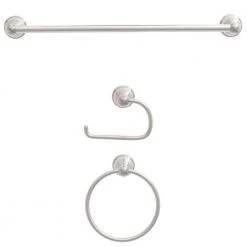 Glacier Bay Mandouri 3-Piece Bath Hardware Kit in Brushed Nickel
