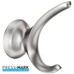 MOEN Darcy 4-Piece Press and Mark Bath Set with 24 in. Towel Bar, Towel Ring, Paper Holder and Robe Hook in Brushed Nickel -Bathroom Accessories Sales brushed nickel moen bathroom hardware sets my15kitbn 77 1000