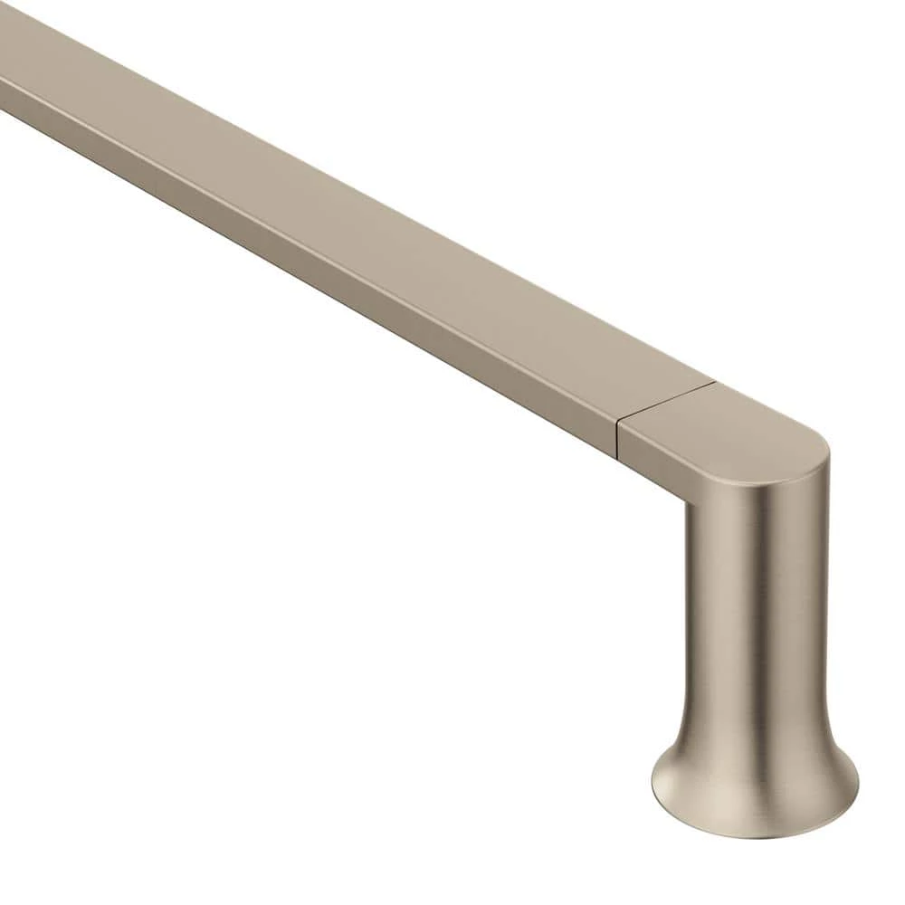 MOEN Genta LX 24 in. Towel Bar in Brushed Nickel 7 MOEN Genta LX 24 in. Towel Bar in Brushed Nickel - Image 7