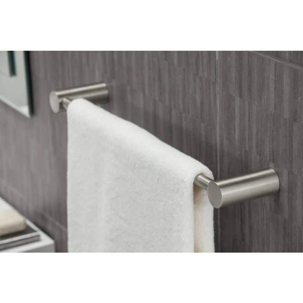 MOEN Align 24 in. Towel Bar in Brushed Nickel 4 MOEN Align 24 in. Towel Bar in Brushed Nickel - Image 4